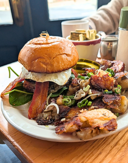 Breakfast Burger - Comfort &amp; Floyd - Philadelphia, PA