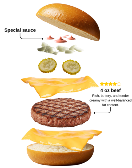 Classic Wagyu Smash Burger - Bareburger - Closter, NJ